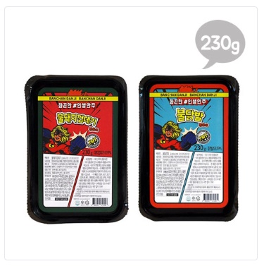  화끈한 불돼지껍데기 불닭발 230g 모음전