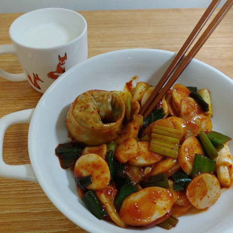 [프로자취러] 떡국떡 떡볶이 백종원레시피