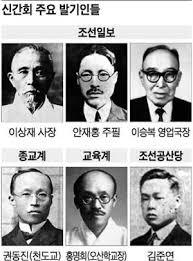 한국사 통일전선운동 신간회 배경 : 대동단결선언 유일당운동