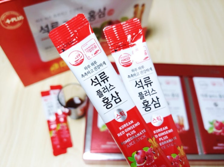 상큼한 홍삼스틱, 홍삼가건보 석류 플러스 홍삼 상큼한 홍삼스틱, 홍삼가건보 석류 플러스 홍삼