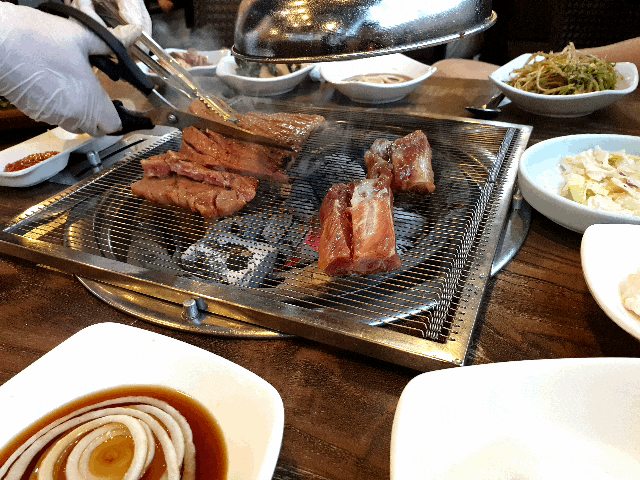 동인천 맛집 : 고향숯불갈비 돼지갈비와 냉면 맛이 일품!