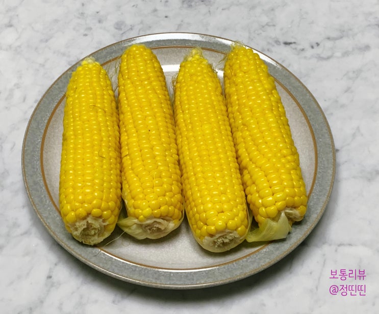  마켓컬리 초당옥수수 간편하고 맛있는 간식!