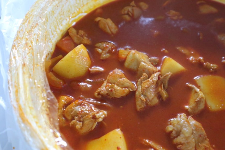  둔포 아산테크노밸리 닭도리탕 배달 조선찜닭 맛있어요!