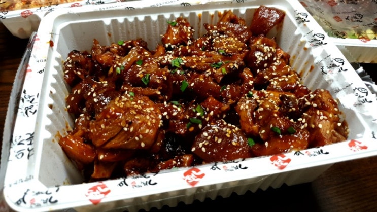  김천혁신도시 율곡동 가장맛있는족발 직화불족발 포장후기