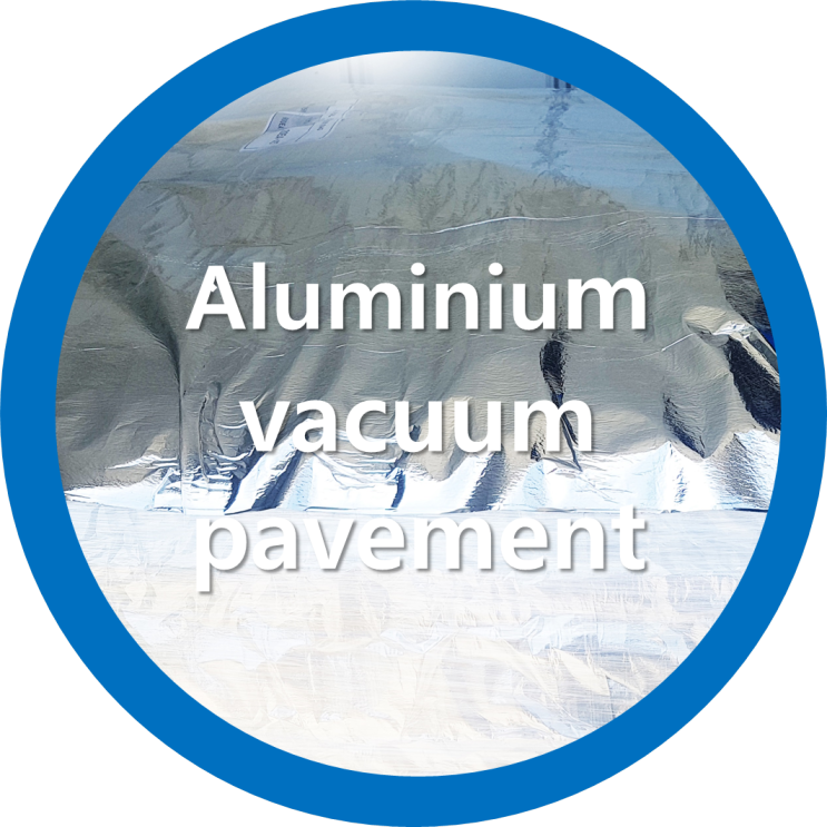 Aluminium vacuum pavement(알루미늄진공포장지)