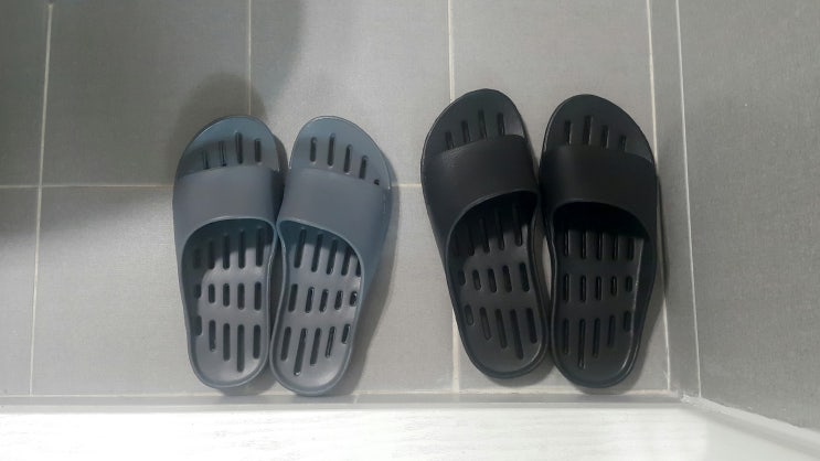  가벼워서 좋은 욕실슬리퍼로 교체