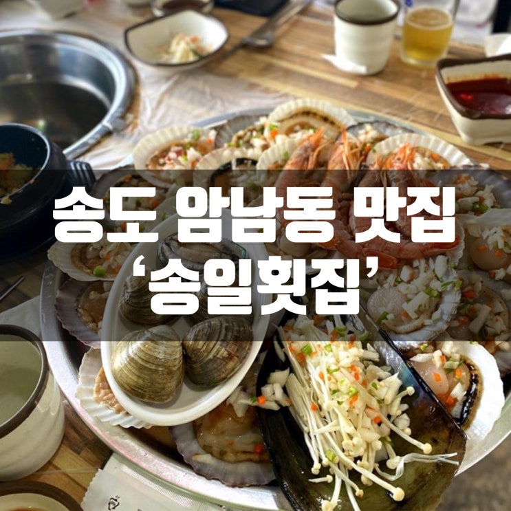  부산 암남동 송도해수욕장 조개구이 맛집 송일횟집! 암남공원, 자갈마당까지  갈필요가 없뜸!