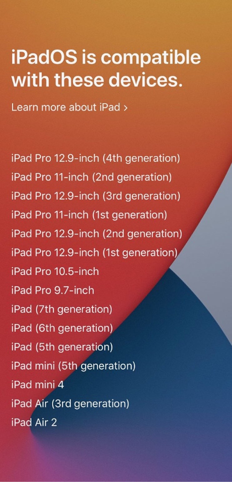 애플 WWDC 2020 키노트 APPLE IOS /IPADOS 14 지원 모델 , 기기 목록 애플 WWDC 2020 키노트 APPLE IOS /IPADOS 14 지원 모델 , 기기 목록