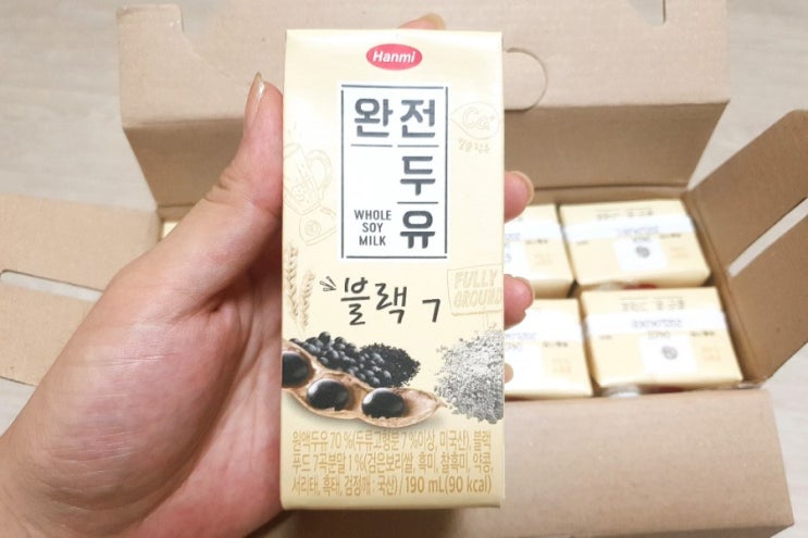  한미완전두유 칼슘을 더한 건강 두유