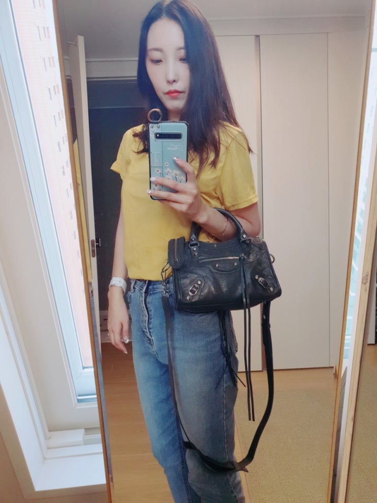  재고면세품 발렌시아가 시티백 미니 그레이 후기