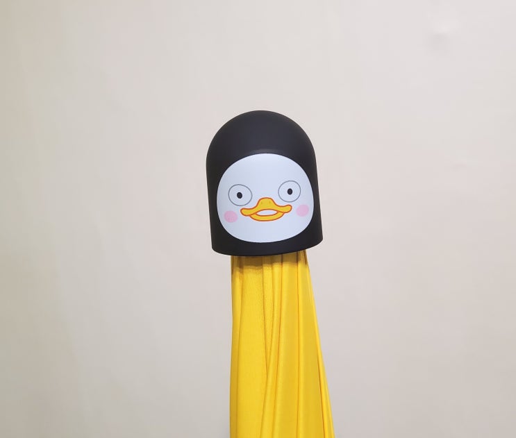 배스킨라빈스 펭수 우산 구매 성공! (노란우산)
