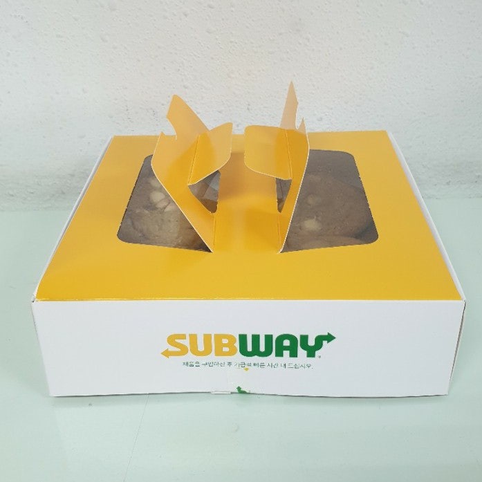 서브웨이 쿠키팩 (박스) 및 쿠키 6종류 칼로리 및 후기