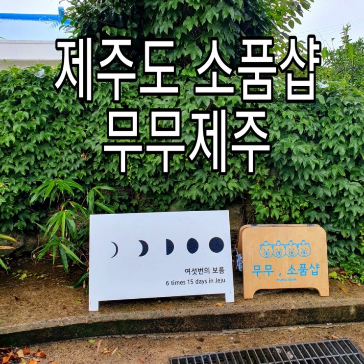  [제주도] 작은기념품관 '무무제주'