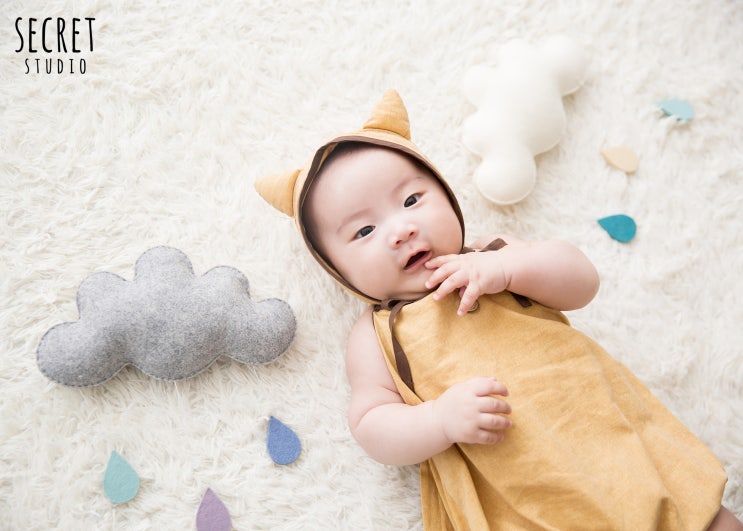  안산백일사진 시크릿스튜디오에서 예쁘게 촬영했어요 ^^