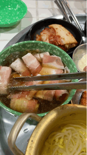  [청주,복대동] 간장에 고기를 찍다! 충청도식 ! 청주대패 맛집 얇은고기