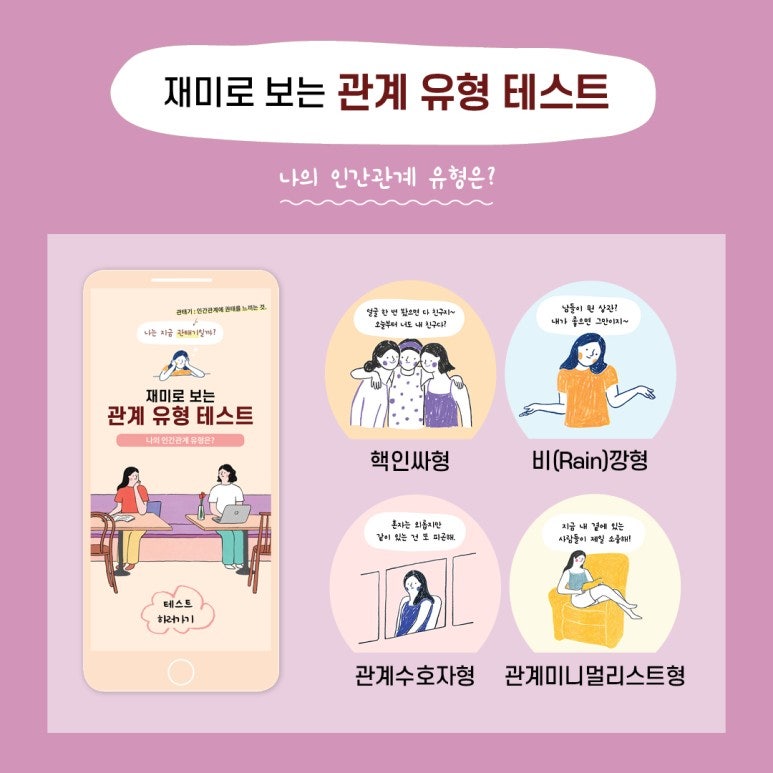 소름 돋는 심리테스트, 내 인간관계 알아보는 심리테스트!
