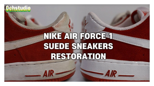 [신발세척 & 복원] 나이키 에어포스1 스웨이드 커스텀 sneakers CLEAN & RESTORATION air force 1 SUEDE