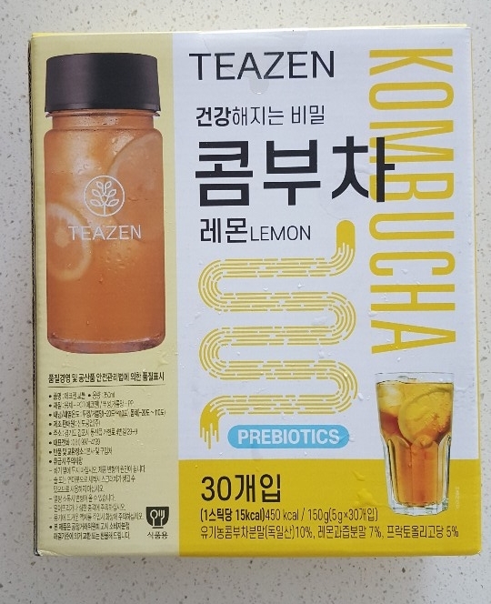  티젠 콤부차 & 이디야 콤부차