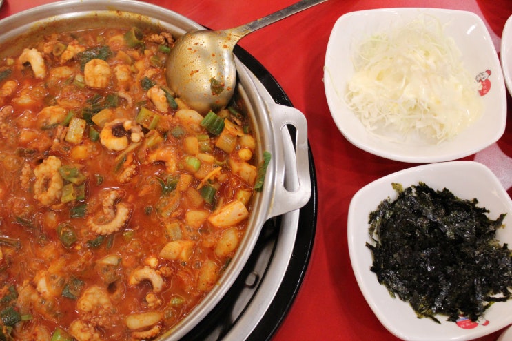  [마산 합성동 개미집] 45년 전통맛집 / 낙곱새 볶음
