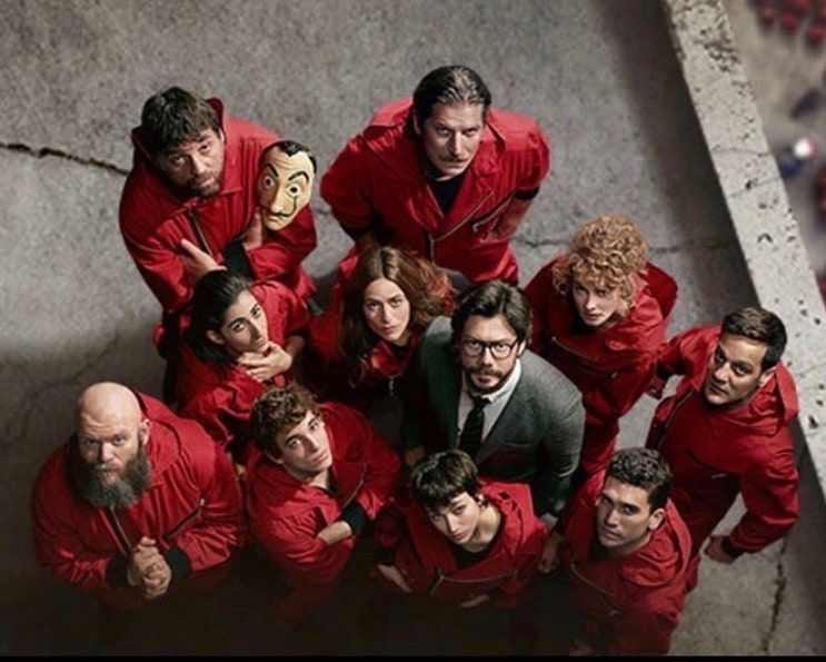  넷플릭스 오리지널 시리즈 #종이의 집 La Casa de Papel