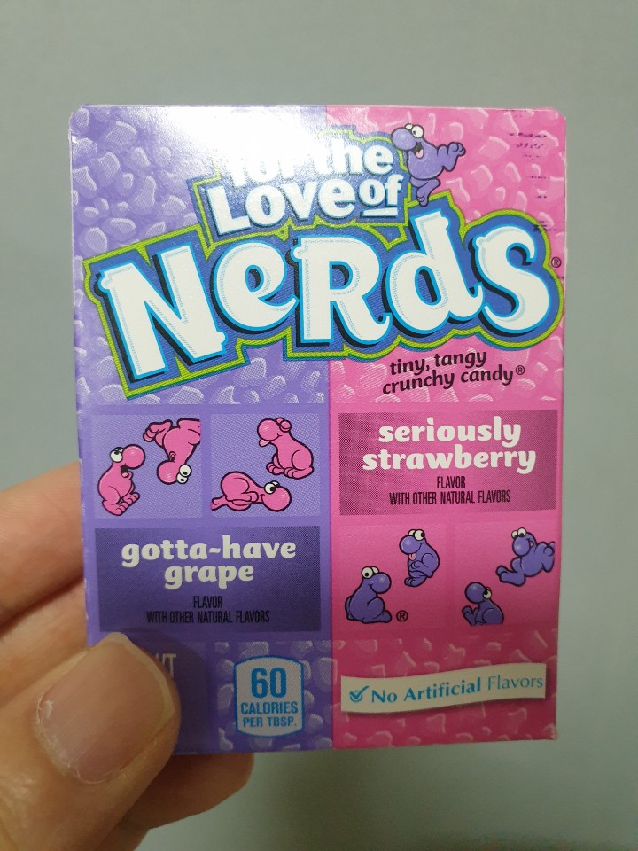  추억의 과자 짝꿍의 럭셔리 버젼"NERDS"