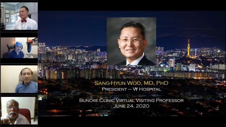  W병원 우상현 병원장 Buncke Clinic 초청 온라인 특강 참여!!