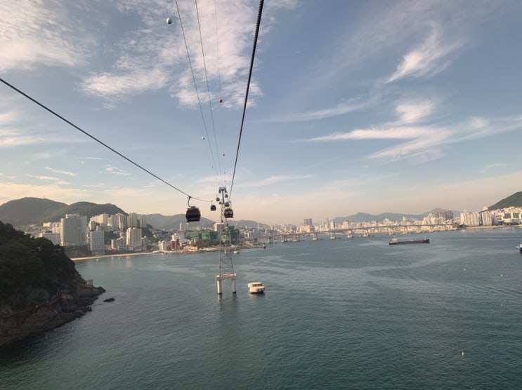  부산 송도해상케이블카 타기