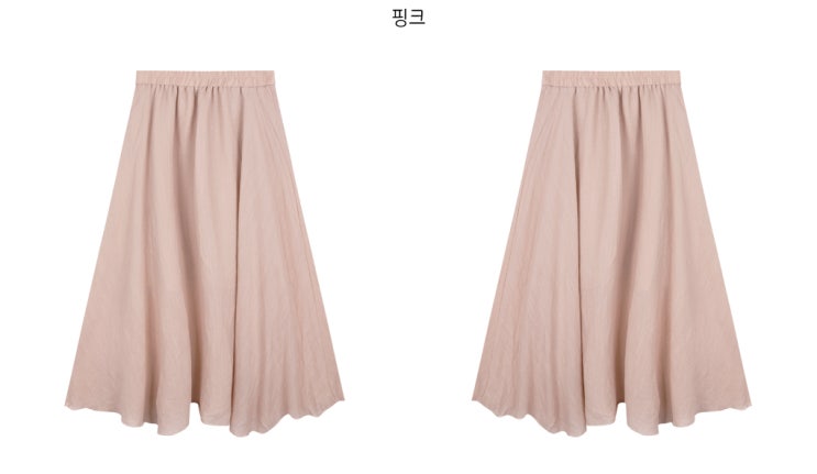  사르르 롱스커트 플레어 쉬폰롱스커트 롱치마 밴딩