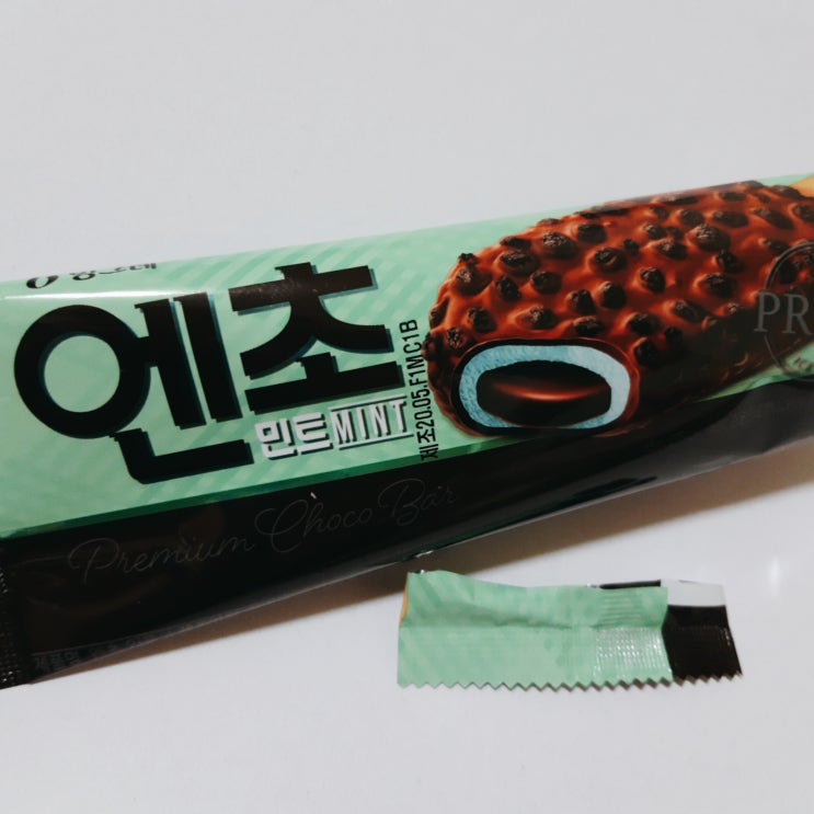 엔초 민트 아이스크림 : 은은한 민트초코