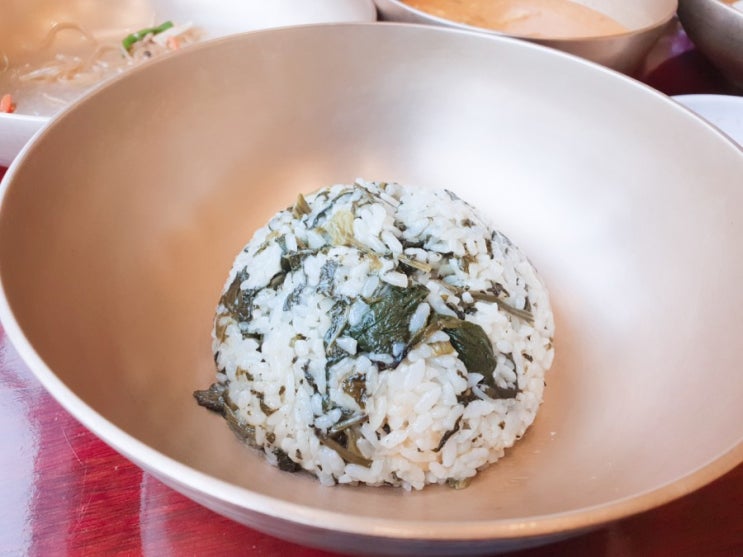  수지맛집 동천동 산이내린밥상 곤드레밥집