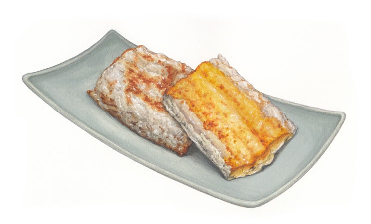  [세밀화] 음식 - 갈치구이