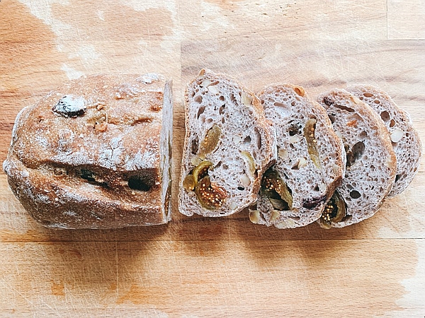  유동부 치아바타 택배 후기- 통밀 무화과빵(임산부 간식)
