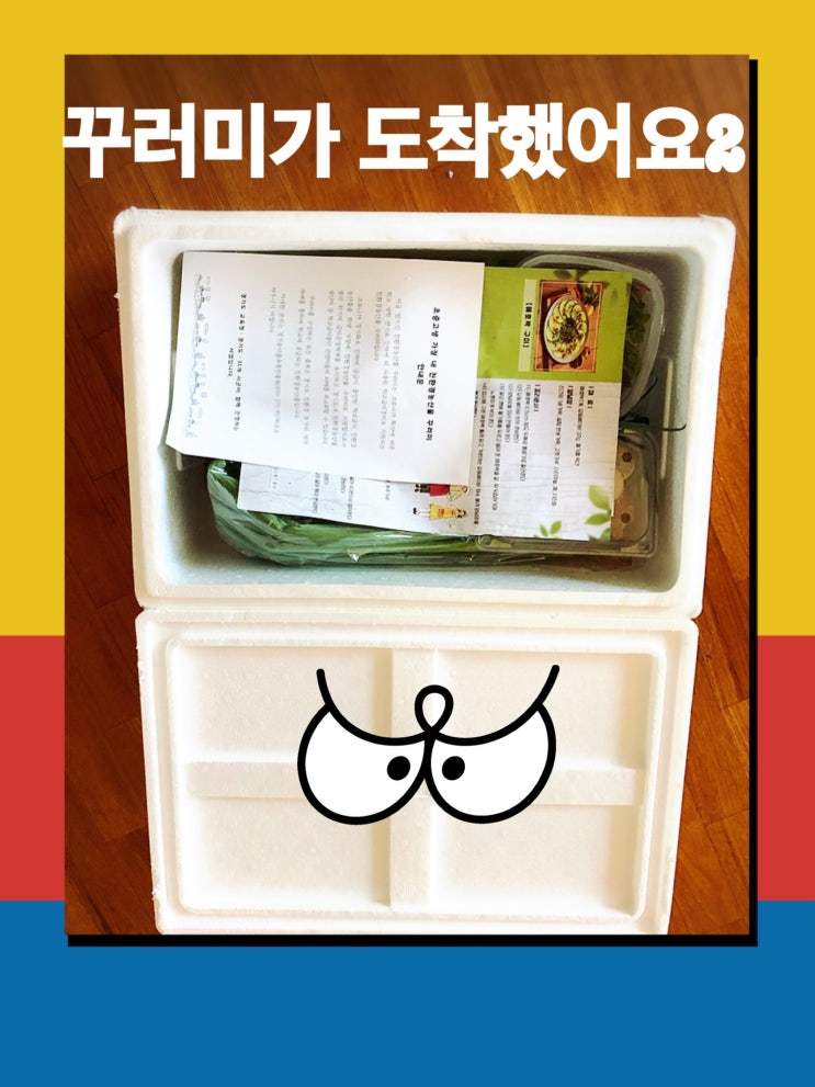  식재료꾸러미2탄- 실망입니다