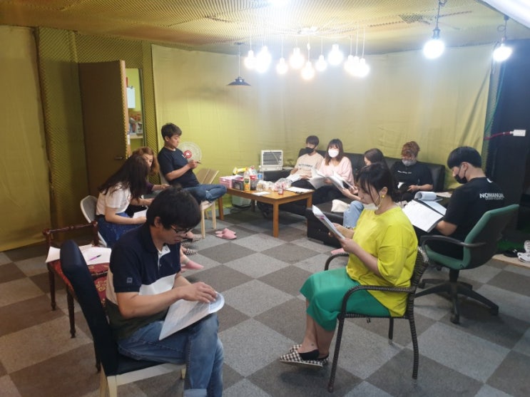  대구 직장인 연극동호회, 연극연습 현장스케치