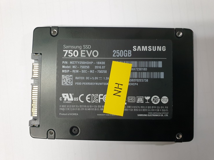 삼성 SSD 750EVO 전자랜드데이터에서 복구할수 있나요