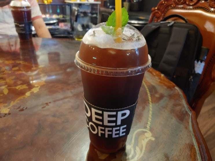  뉴욕에는 없어서 못 마신다는 모히또커피 - 서울 홍대입구역 딥커피 DEEP COFFEE