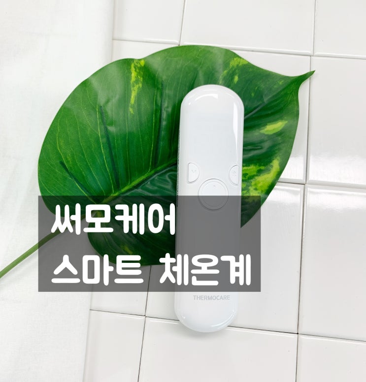  써모케어 스마트 체온계 비접촉식 이젠 필수품