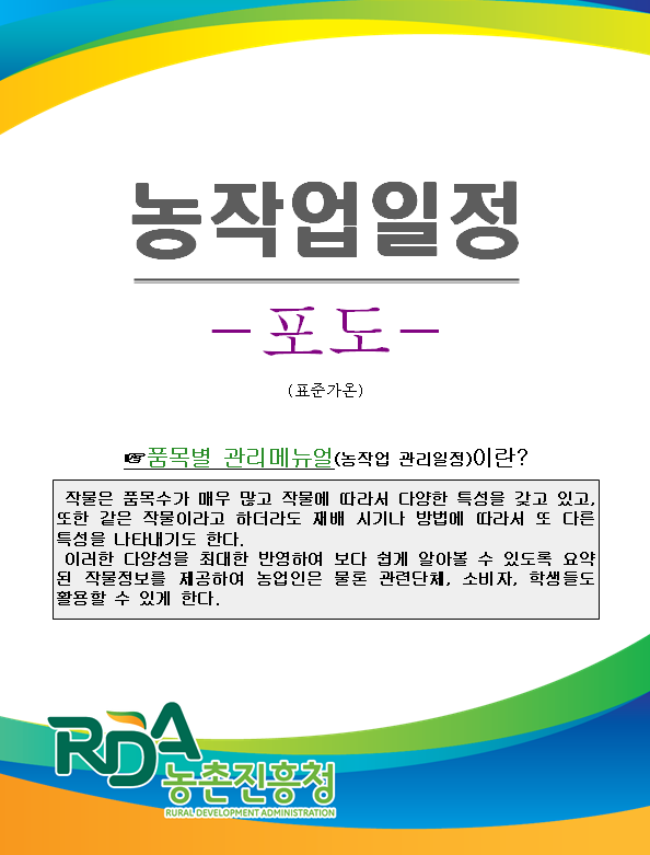  포도메뉴얼!?(농작업일정)