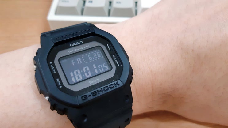오늘의 시계 'CASIO G-SHOCK 올블랙 GWB5600' 남자 여름시계는 역시 올블랙이 최고 오늘의 시계 'CASIO G-SHOCK 올블랙 GWB5600' 남자 여름시계는 역시 올블랙이 최고