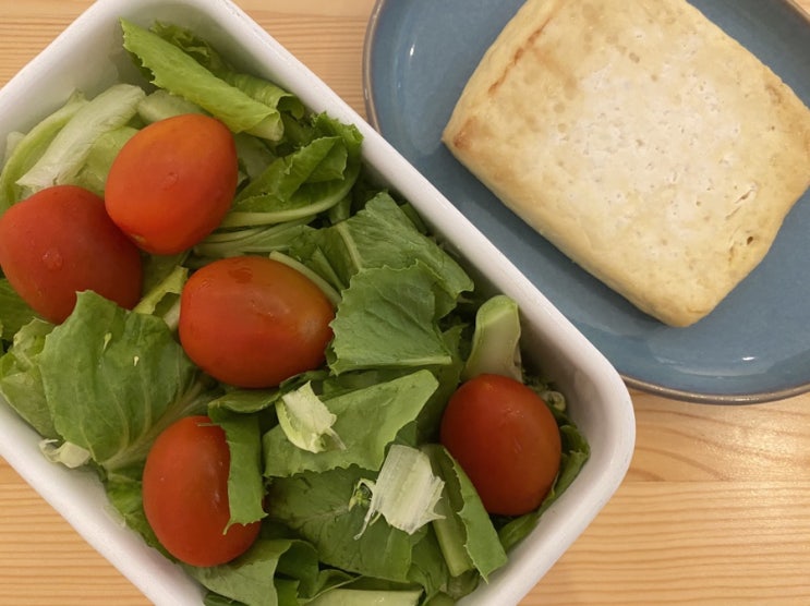 채식다이어트 | 토마토두부샐러드, 서리태콩국수, 비건김치