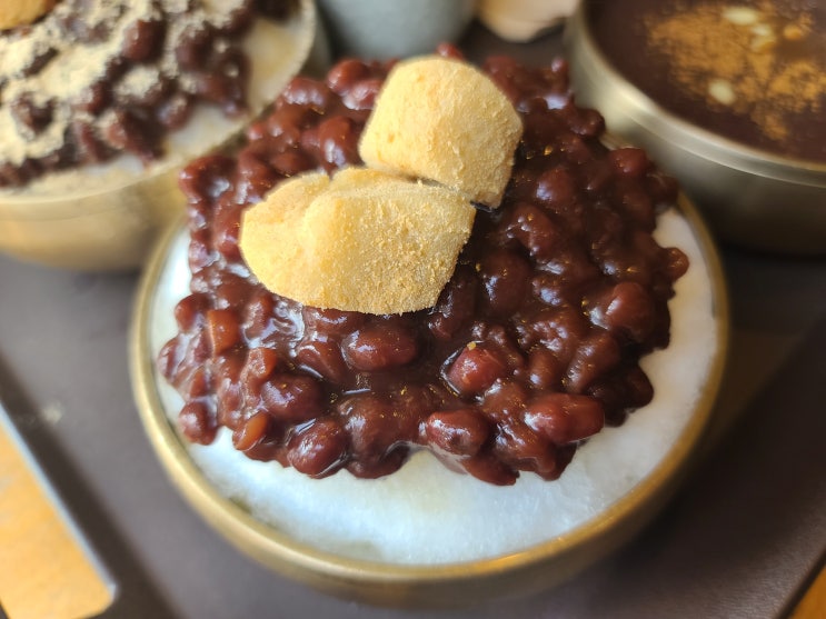  압구정로데오 디저트 카페 소적두 압구정점 팥빙수 맛집!