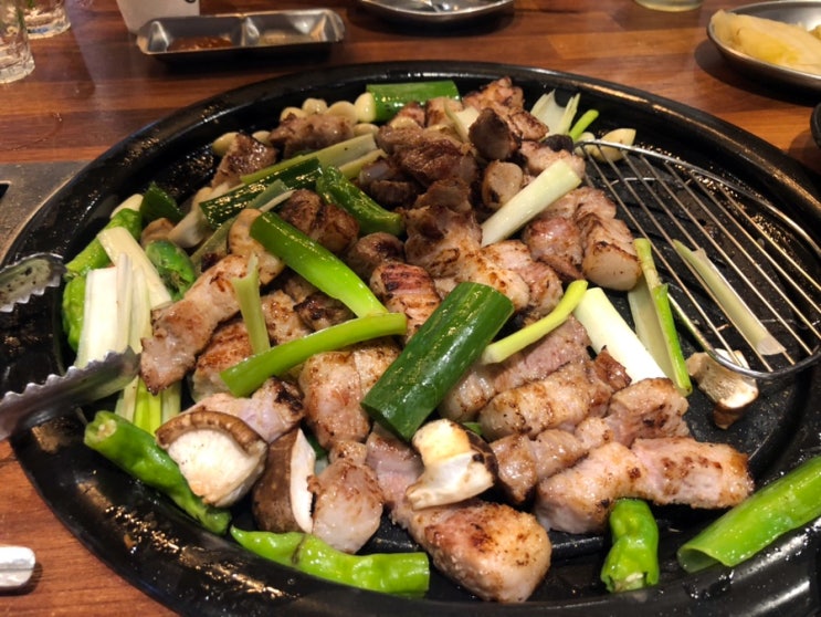  송도 현대아울렛 맛집 육욕주의 트리플점 삼겹살 존맛