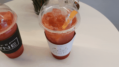 [서초동 카페] 카페준 : 달달하고 맛있는 수박주스