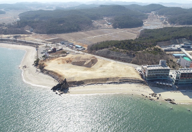  3.3당 350~400만원 '바다 품은 부지' - 충남 당진 왜목마을 바닷가 부지