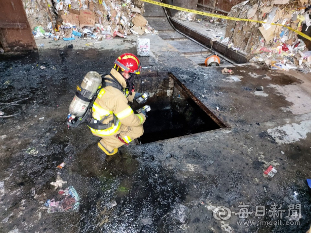 "2명 심정지→사망" 대구 달서구 맨홀 청소 중 질식 사고