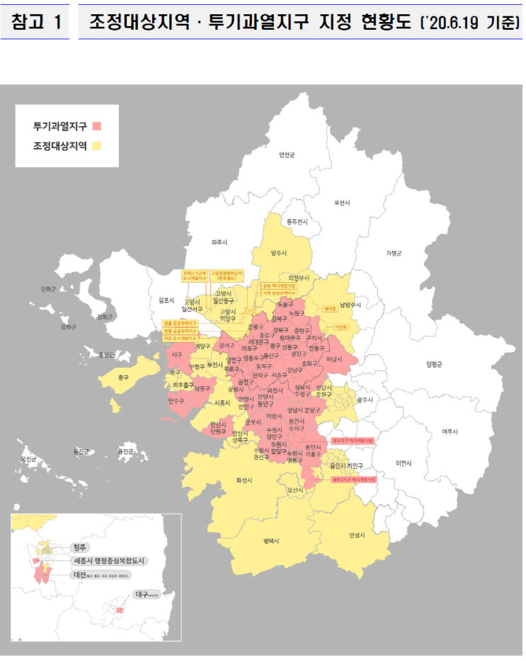 617부동산대책 중 9억 이하 개인 부동산 규제 정리