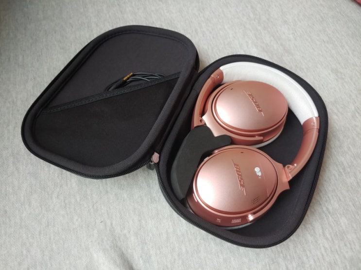  무선 블루투스 노이즈 캔슬링 헤드폰 보스 QC35 II 로즈골드 한정판 개봉기 (BOSE QuietComfort 35 II Limited edition Unboxing)