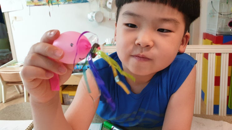  페트병으로 물고기 잠수함 만들기
