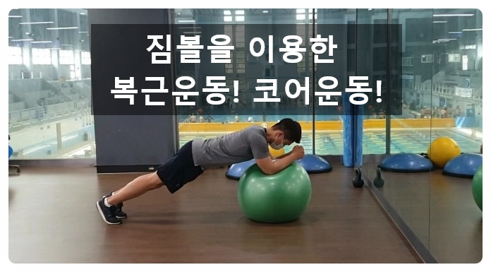  (인계동pt)짐볼을 이용한 복근운동 4가지!