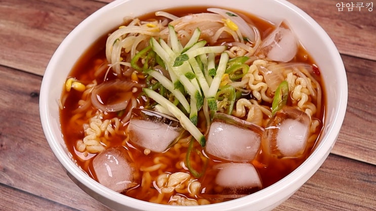  냉라면 만들기 :: 새콤달콤